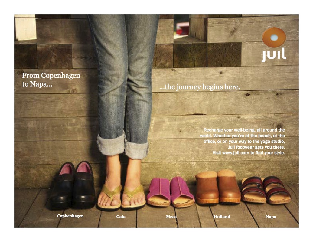 Print Ad Number 1 - JUIL Footwear